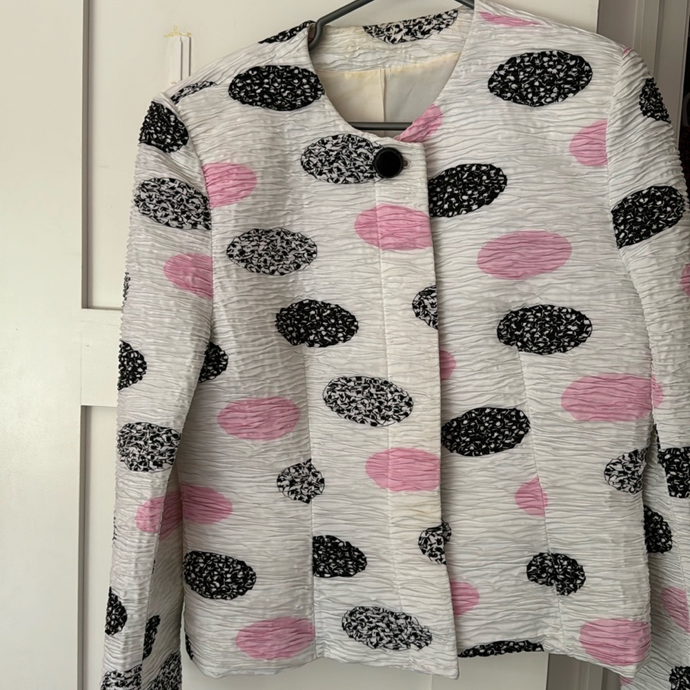 Polka dot jacket